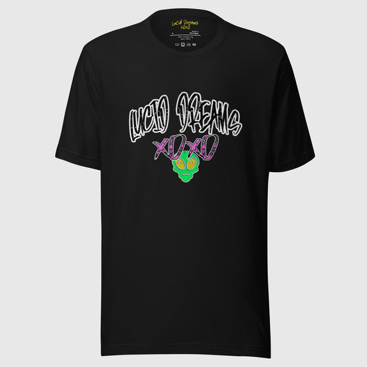 LUCID DREAMS XOXO ALIEN HEAD TEE
